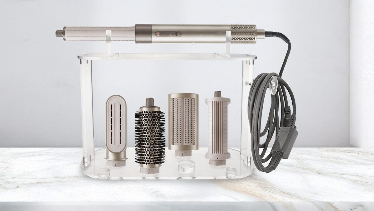 Aesthetic Acrylic Hair Styling Tool Organizer